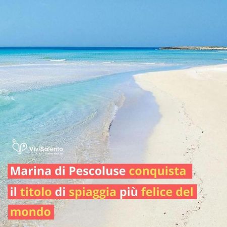 La Terrazza Di Fabrizio 5 Minuti Dal Mare Villa Andrano Bagian luar foto