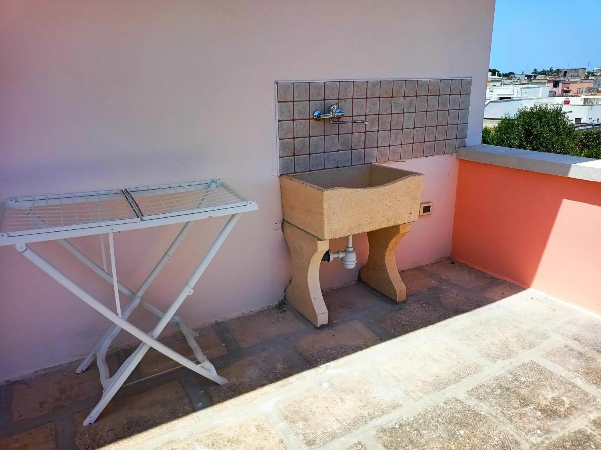 La Terrazza Di Fabrizio 5 Minuti Dal Mare Villa Andrano Bagian luar foto